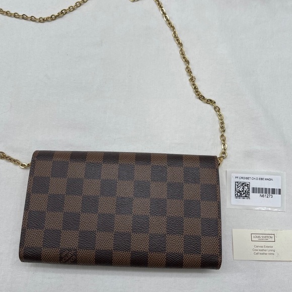Louis Vuitton Croisette chain wallet - Picture 11 of 14
